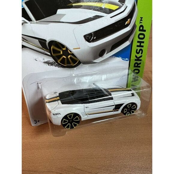 2013 Hot Wheels Workshop Series CHEVY CAMARO CONVERTIBLE CONCEPT 246/250 - Picture 5 of 7